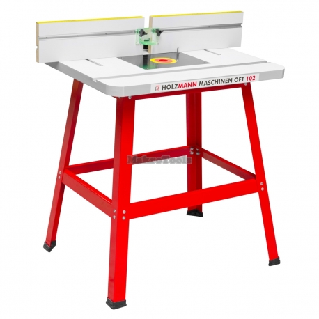 Mesa para fresadora - 810 x 610 mm - colocación libre - Acero